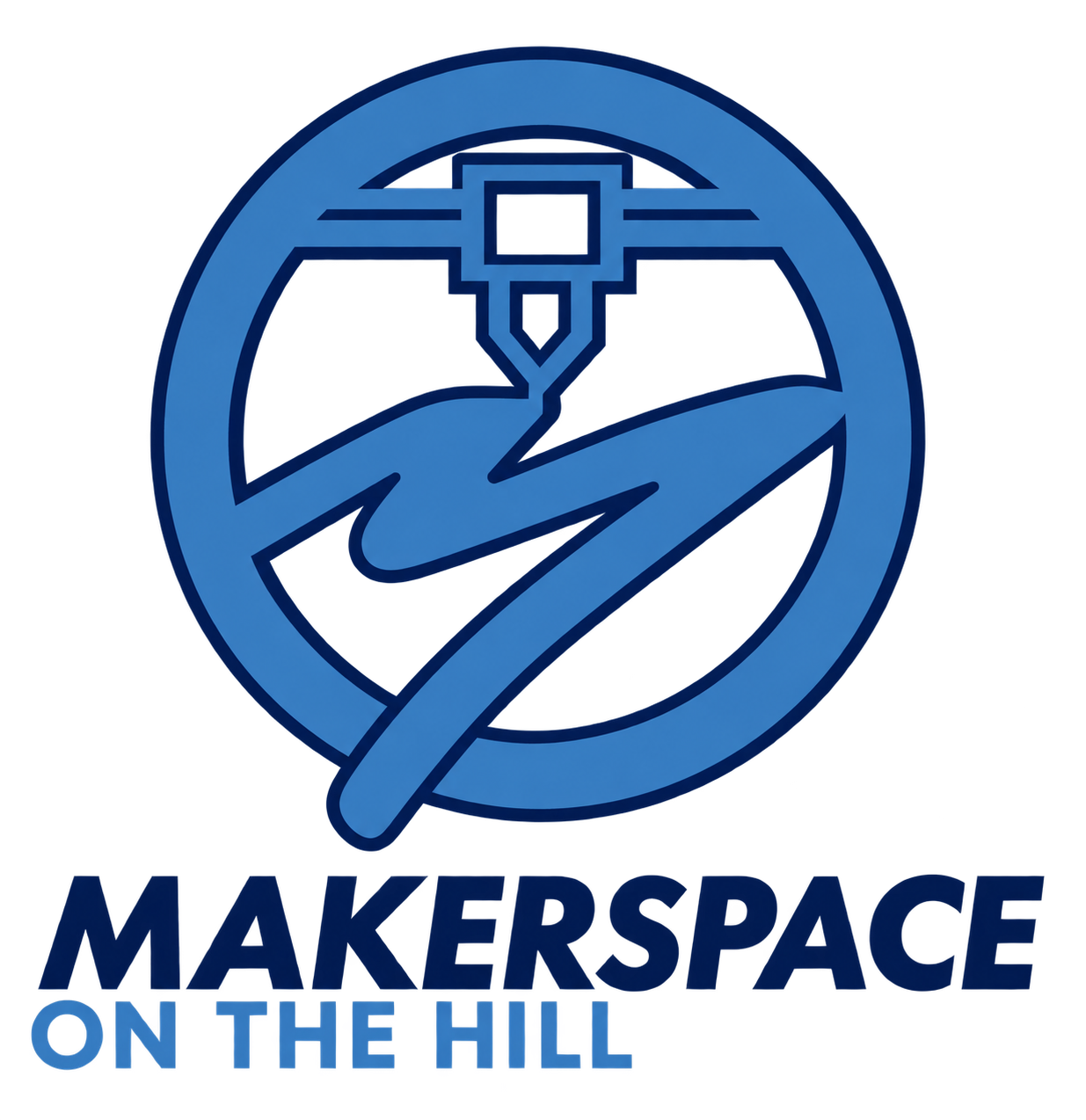 Makerspace on the Hill logo